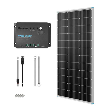 100W 12V Solar Panel Kit