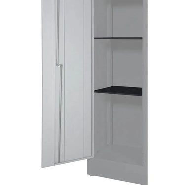 BoxoUSA 2 Shelves for 24" Tall Cabinet MST240001DG2 (2-Piece), Dark Grey P-MST-03DG2