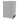 BoxoUSA Bottom Side Panel for Wall Cabinet, Dark Grey 19-11/16" D P-MST-02DG2