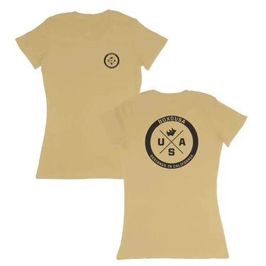BoxoUSA BoxoUSA Designed in Cali Women's Tee BXBT-BXB-LS