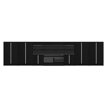 BoxoUSA OSM Pro Series | 380" 16-Piece Professional Organized Storage Modules Build Out | 10-Drawers, 9-Cabinets OSM-B7-S
