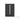 BoxoUSA OSM Series | 26" Double-Door Closet with Aluminum Handle | Dark Grey MST260001DG2
