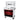 BoxoUSA Pro Series | 35" 5-Drawer Flip-Top Service Cart Tool Box UAS341051L-W-R