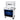 BoxoUSA Pro Series | 35" 5-Drawer Flip-Top Service Cart Tool Box UAS341051L-W-B