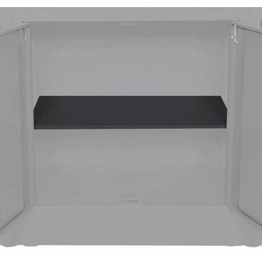 BoxoUSA Shelf for 34" Double Door Closet MST340001DG2, Dark Grey P-MST-04-2DG2