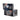 BoxoUSA America 250 3-drawer Hand Carry Toolbox ECC20301L-FRDM-BK