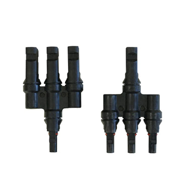3 to 1 Solar Branch Connectors MMMF+FFFM Pair