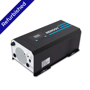 Refurbished 3000W 12V Pure Sine Wave Inverter Charger w/ LCD Display
