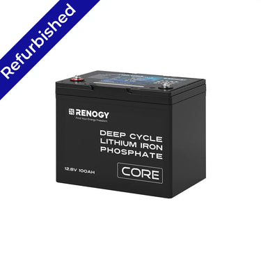 Refurbished 12V 100Ah Core Series Deep Cycle Lithium Iron Phosphate Battery