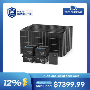 Cabin Solution (2560W | 20.48kWh Lithium Battery)