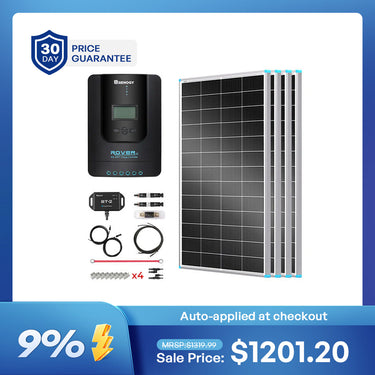 800W 12V Essential Solar Panel Kit
