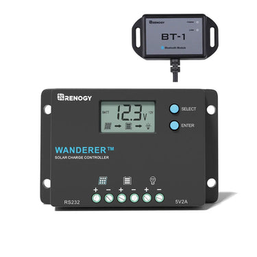 Wanderer 10A PWM Charge Controller with BT1