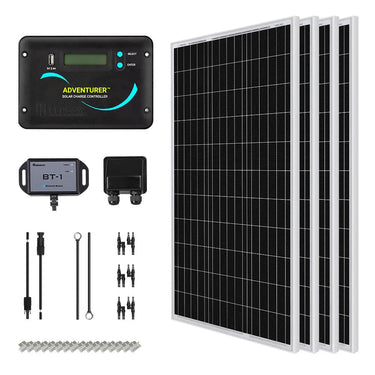400W 12V Starter Solar Panel Kit