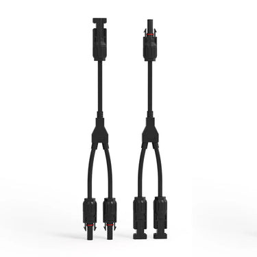 Solar Connectors Y Branch Parallel Adapter Cable MMF+FFM Pair
