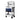 BoxoUSA Pro Series | 28" 3-Drawer Flip top Service Cart Tool Box with Anti-Tip | No Trim UAS2603L-W-1