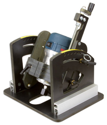 Woodhaven 1470 Angle-Ease tool for 3-1/2 inch motors, featuring a durable metal construction and ergonomic design for woodworking.