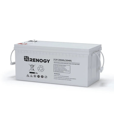 Open Box Deep Cycle AGM Battery 12 Volt 200Ah