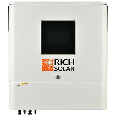 Rich Solar NOVA 6500S | Inversor Solar Híbrido Aislado de 6500 Watts (6.5kW) y 48 Voltios | Certificación UL