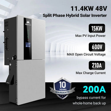 Sungold Power Inversor Solar Híbrido de Fase Dividida 11.4kW 48V SGN-11K15PRO
