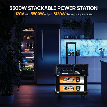 Central eléctrica apilable ECO-WORTHY SL3500