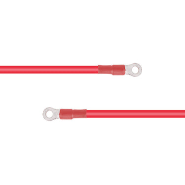 1ft/2ft ANL Fuse Cable with Double Ring Terminals for 3/8 in Lugs — 4/0AWG