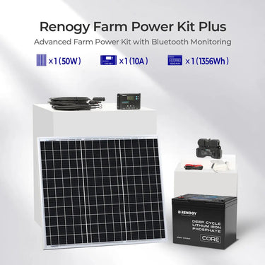 Farm Solution (50W | 1.36kWh) — The Farm Power Kit Pro