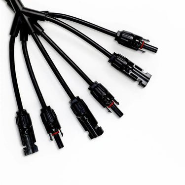 Solar Connectors M Branch Parallel Adapter Cable MMMF+FFFM Pair