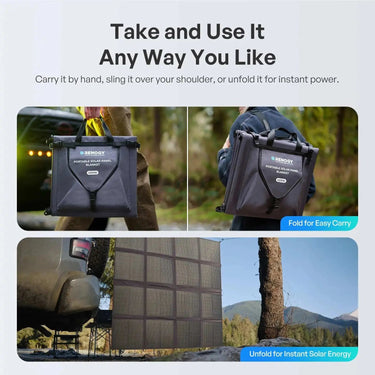 200/400W N-Type Portable Solar Panel Blanket — 200W