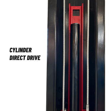 Katool KT-M150D 15,000 lbs Two Post Lift — KT-M150D 15000 lbs Two Post Lift and KT-MP2 Lift Height Extensions (Set of 4)