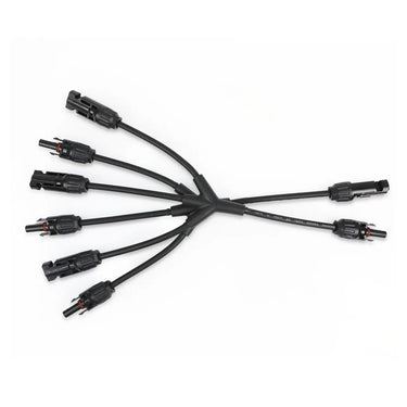 Solar Connectors M Branch Parallel Adapter Cable MMMF+FFFM Pair
