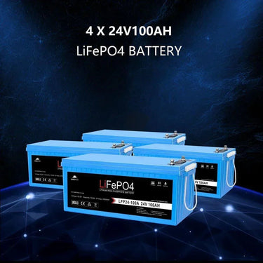 Kit Solar Aislado 6000W 48VCC 120V/240V Batería de Litio de 10.24KWH 6 Paneles Solares de 370 Vatios SGK-PRO64