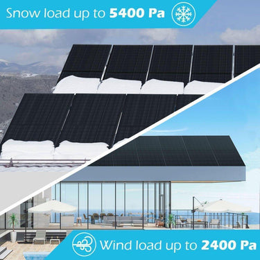 Panel solar PERC negro mono Sungold Power 370W