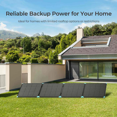220/400W Lightweight Portable Solar Panel Suitcase — 400W - 2 Packs