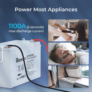 Refurbished Deep Cycle AGM Battery 12 Volt 100Ah