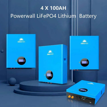 Kit Solar Aislado 10000W 48VDC 120VAC/240V Batería de Litio Powerwall 20.48KWH 12 X Paneles Solares de 415 Watts SGM-10M2T