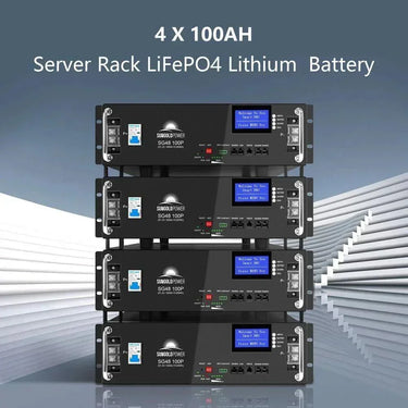 Kit solar aislado 8000W 48VCC 120V/240V Batería de litio LifePo4 10.24KWH 8 paneles solares de 415 vatios SGR-8K10E