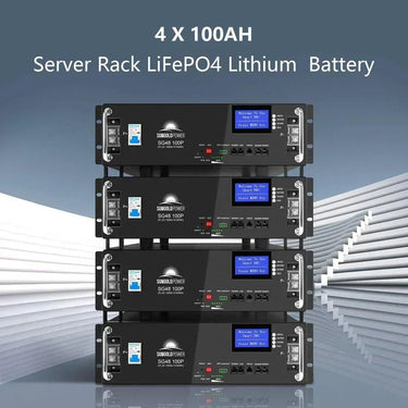 Kit Solar Aislado 13000W 48VCC 120V/240V Batería de Litio de 20.48KWH 14 Paneles Solares de 415 Vatios SGR-13KM