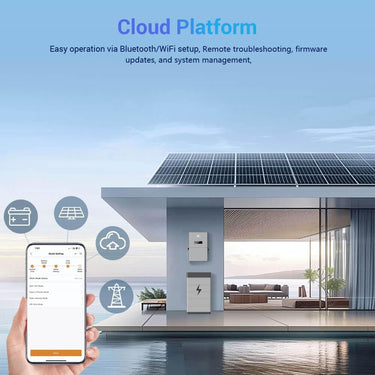 Inversor híbrido de fase dividida de alto voltaje Sungold Power 11.4KW con transmisor APS SG11.4KHB-HV
