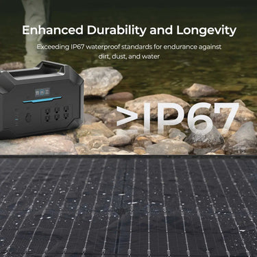 220/400W Lightweight Portable Solar Panel Suitcase — 400W - 1 Pack