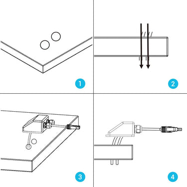 Solar Double Cable Entry Gland