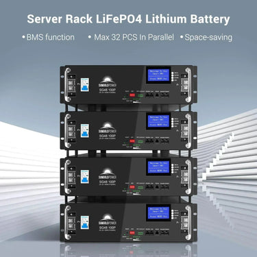 Sungold Power 48V 100AH Server Rack LiFePO4 Lithium Battery SG48100P