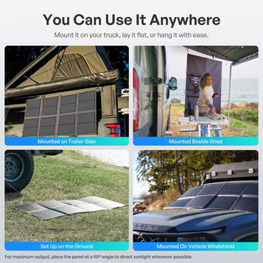 200/400W N-Type Portable Solar Panel Blanket — 200W