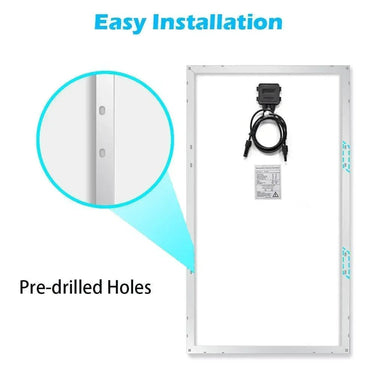 Panel solar monocristalino Sungold Power de 100 vatios
