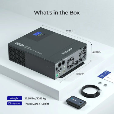 3500W 48V Pure Sine Wave Solar Inverter Charger