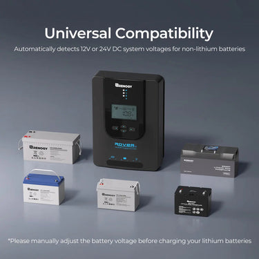 Rover Li 20 Amp MPPT Solar Charge Controller — w/ Bluetooth Module (BT2)