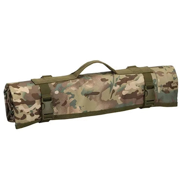 Outdoor non-slip shooting mat: double, portable, tactical, multi-use for training/camping.