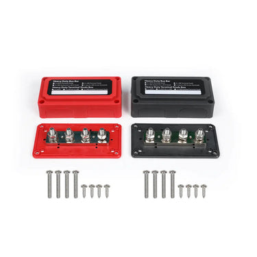 100A/300A  Red/Black Busbar — 300A  Black Busbar