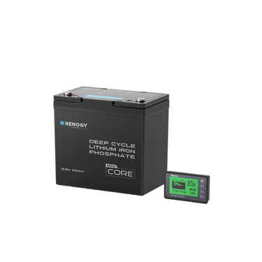 12.8V 100Ah Lithium Iron Phosphate Battery — 100Ah Mini / 🔥4 Pack
