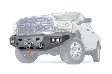 Warn ASCENT HD BUMPER RAM 2500/3500 W/OUT GUARD - 107001