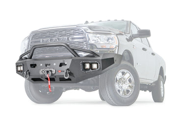 Warn ASCENT HD BUMPER RAM 2500/3500 WITH PRERUNNER GUARD - 107003